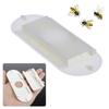 Bee Escape Device Plastic Porter Nest Door Escape Box White Beehive Door For Bee Export Professional Beekeeping Tools 5Pcs