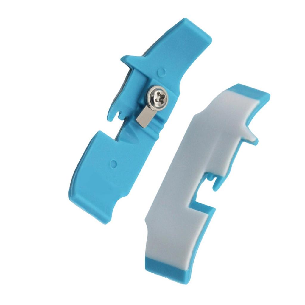 Industrial Plastic Presser Foot for Flatbed Machines Extended Base Cloth Control Sturdy Sewing Solution