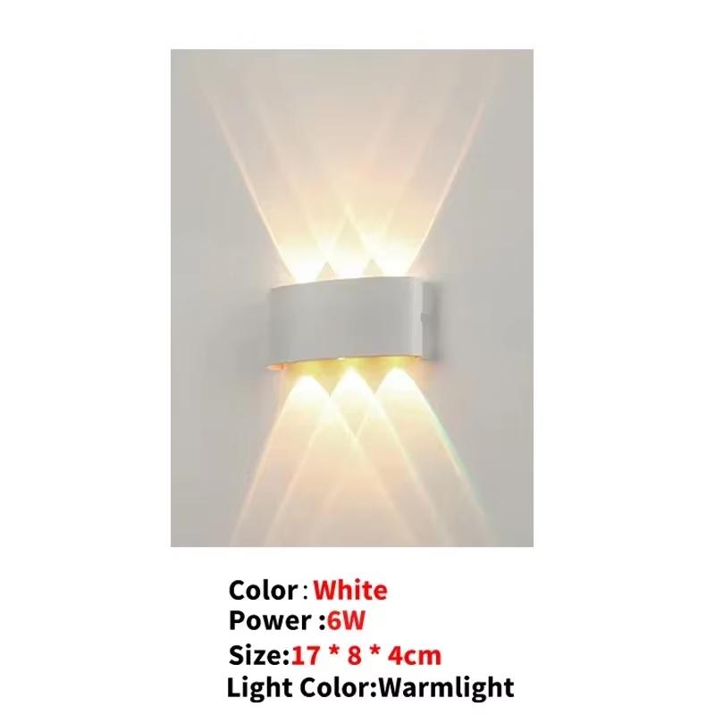 LED Wall Lamp AC110V-220V Outdoor Motion Sensor Light Waterproof Wall Light Porch Garden Living Room Street Stairs Lighting