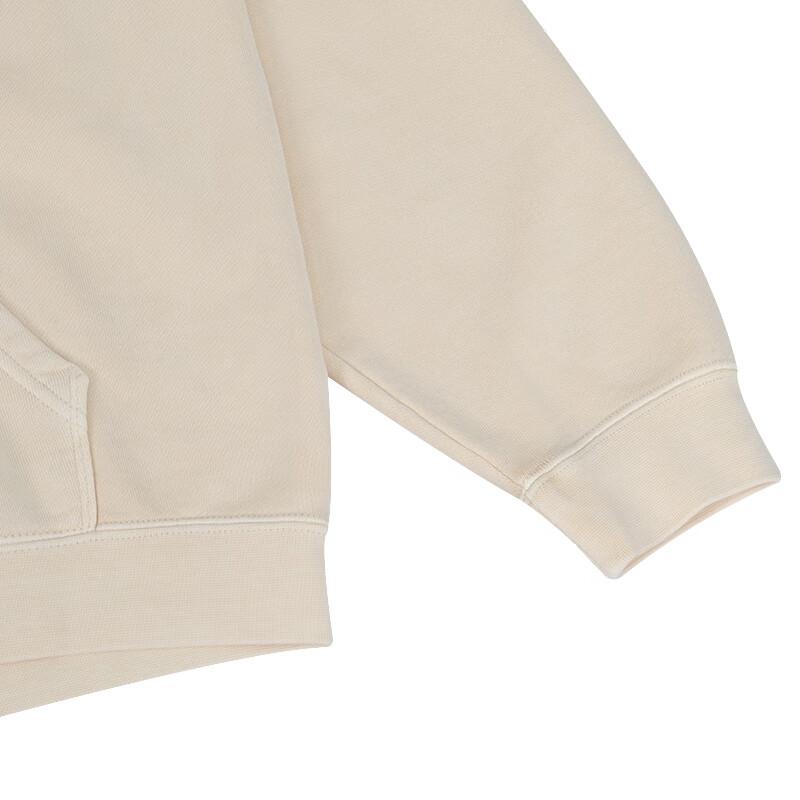 New Converse Sweatshirt Unisex Ecru 10026669-A03