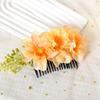 Multicolor Bridal Hairpin Simulated Flower Thai Hair Comb Elegant Flower Hair Comb  Thailand