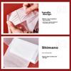 SHUANG YU Disposable Plastic Bags [Thickened 26*42cm/100 Pieces], Smiley Face Shopping Bags, Food Cling Film Bags, Breakfast Bags