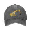 Bagr Stavební nákladní auto Baseballové čepice Opotřebované prané kšiltovky Kšiltovka Retro Venkovní Všechna roční období Cestování Nastavitelná Snapback kšiltovka