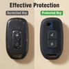 Key Fob Cover for Renault Kwid Trafic Clio Kadjar Captur Arkana Sandero Anti-Scratch Guard Shockproof Protection Soft Grip Texture