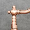 Rose gold free-standing washbasin tap COPPER 2 HIGH
