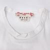 MARNI [xMARIA MAGDALENA SUAREZ] M05GC0139 18Stainless Steel White Print T-Shirt tops 48 whiteUsed