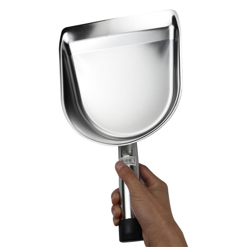 Sturdy Handheld Stainless Steel Shovel for Desktop and Bedding Cleaning