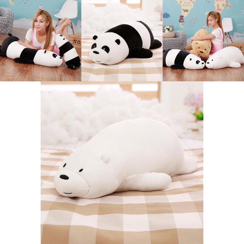Cute And Cuddly 80cm We Bare Bears Plush Toy Doll Perfect For Home Decor And Snuggles