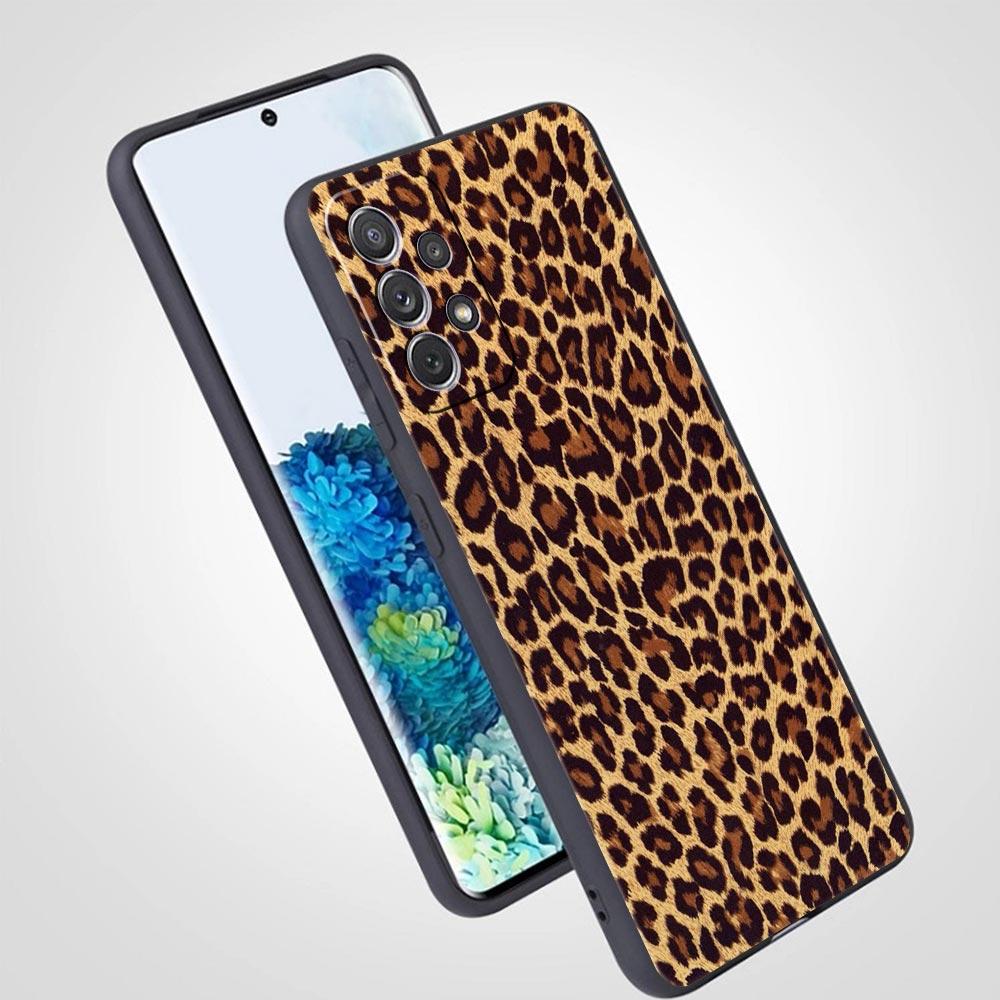 Etui na telefon z wzorem tygrysa, pantery i kwiatów dla Samsung A13 A51 A71 A41 A31 A21S A11 A01 A03S A12 A32 A52 A22 A23 A33 A53 A73 5G