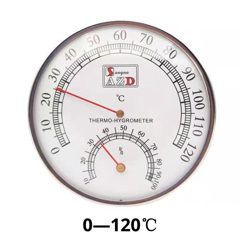 Sauna Thermometer Hygrometer Metal-Case Bath Outdoor-Used Indoor And Steam Thermohygrometer GZW GZW 0--120