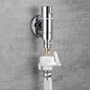Gun Grey Special Washing Machine Faucet Angle Valve Copper Narrow Mini Water Stop Valve Full Automatic Ultra Short Mini Faucet