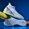 Thorn 16 football shoes men and women high-top teenage students broken nails AG long nails lawn game training sneakers