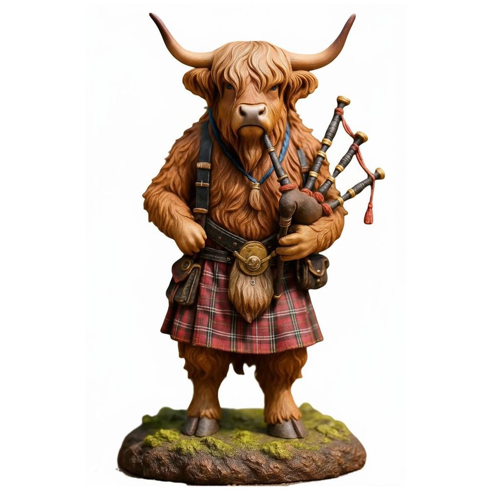 Highland Cow 24 Days Christmas Countdown Calendar with 24 Highland Cow Ornaments Advent Countdown Calendar Xmas Surprise Gifts