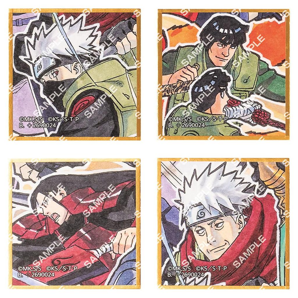 NARUTO Mame Gasha Shikishi NARUTOP99 10 Types Set Naruto Naruto P99 P99 Vol.1 [All (Full Comp)]