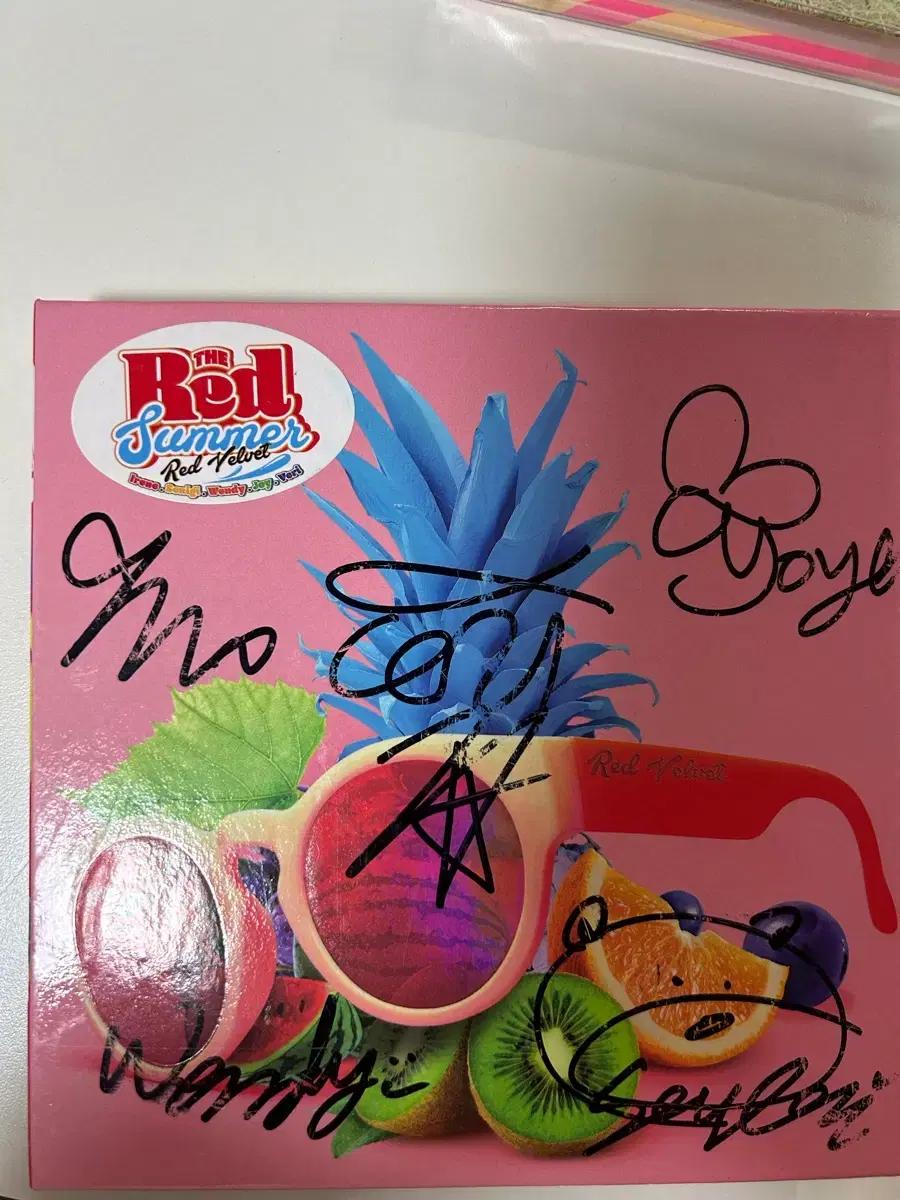 RED VELVET The Red Summer Signed Album Used