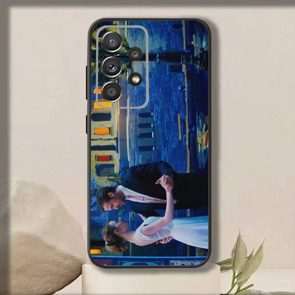 M-Movie L-LaLaLand Phone Case For Samsung S25,S24,S21,S22,S23,S30,Ultra,S20,Plus,Fe,Note,10,9,5G Black Cover