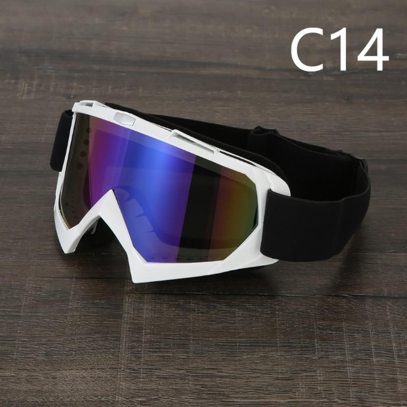 Motorradbrille Dirtbike-Brille Motocross-Brille Winddicht ATV-Brille Staubdicht Kratzfest