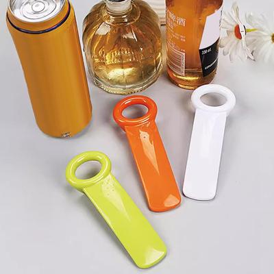 1/2 Pcs 2 In 1 Portable Bottle Opener Phone Stand Universal Canned Can Opener Non-Slip Bottle Cap Beer Open Cap Kitchen Gadget