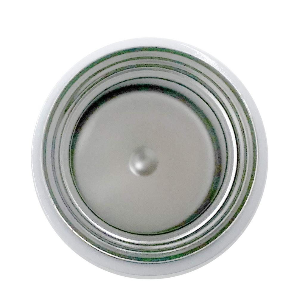 Bestco Stainless Steel Mug Bottle, Whipped White, 200ml, Lightweight and Compact, AMA-20