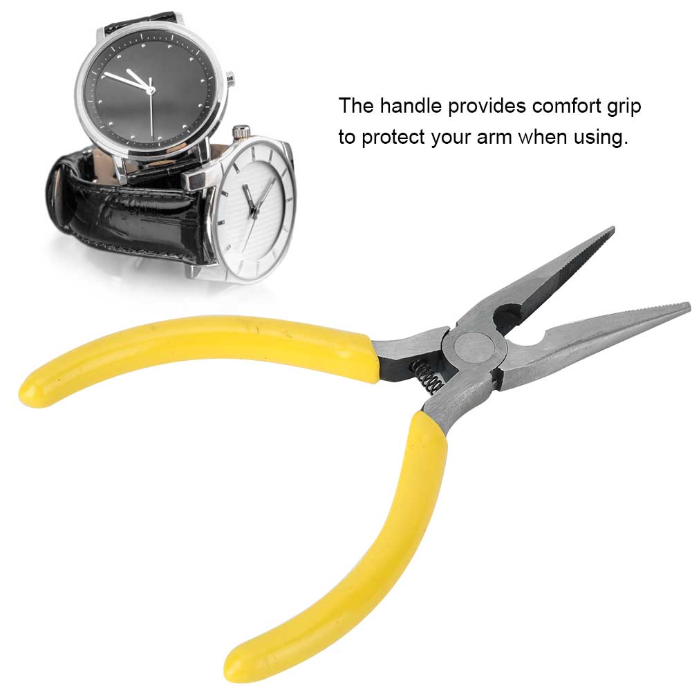 Watchband Removal Pliers DIY Jewelry Making Watch Strap Remover Repair ToolNeedle Nose Pliers