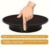 20 Cm/7.87 Inch Electric Rotating Turntable for Photography,USB Powered 5V Motorized Display Stand,Low Noise 360-Degree Rotation