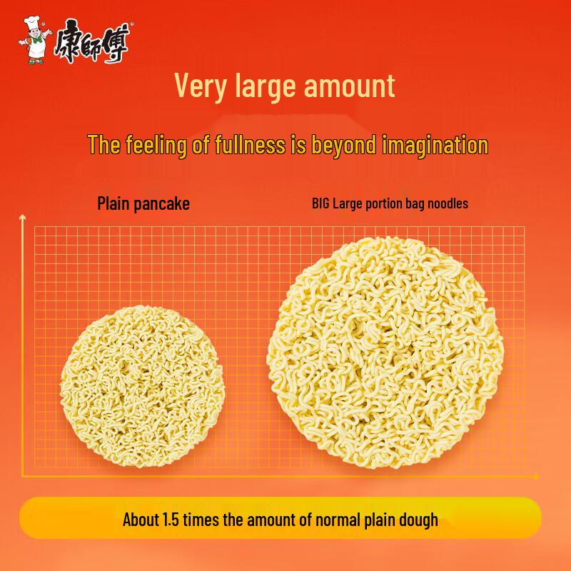Kang Shi Fu Big Bag Instant Noodles - 24 Pack
