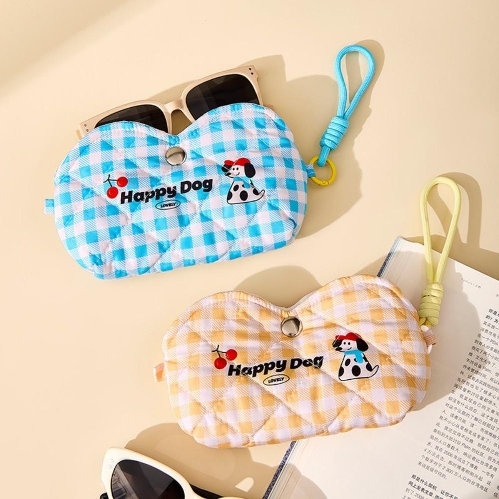 Pressure Resistant Cartoon Eyeglasses Case Sun Glasses Protective Cover  Eyewear Accessories
