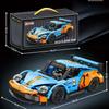 Teknisk Racing Sportbil Modell Byggklossar Stad Mekanisk Hastighet Fordon Superbil Kloss Pussel Leksaker Barn Vuxen Gåva