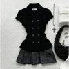 Vintage Japanese Lolita Ruffle Tops Women Y2K Fairy Grunge Blouse Harajuku Sweet Streetwear Fashion Tees