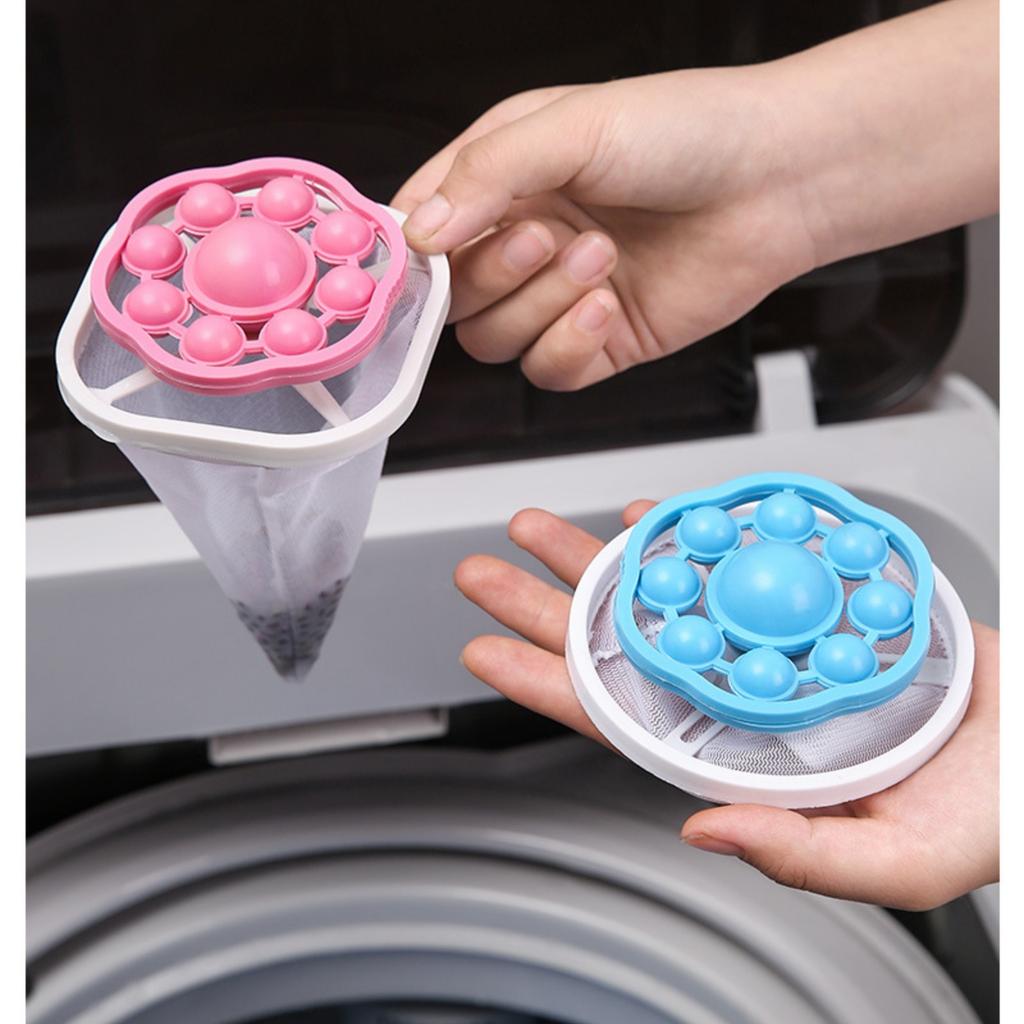 Washing Machine Filter Bag Hair Remover, Household Hair Removal And Hair Suction Sticky Hair Cleaning Filter