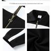 PUMA RELAXEDCROPPED TRACK JACKET American Retro Preppy Style Turn-Down Collar Oversized Cropped Jacket Coat Women's Black