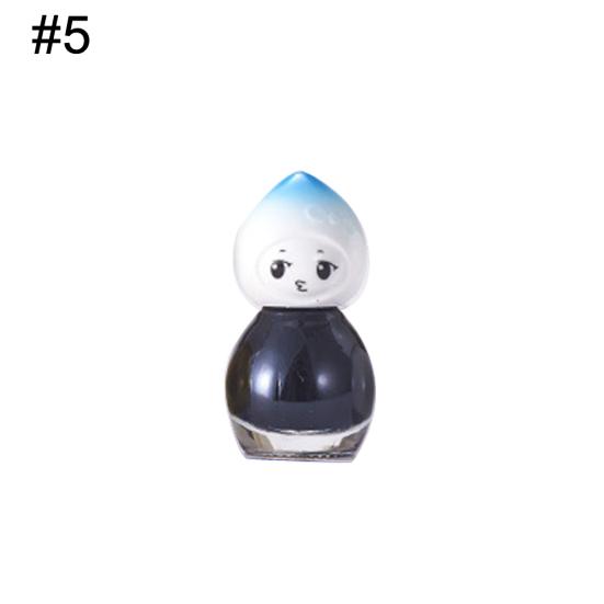 Doll Design Clear Kids Nail Polish Quick Drying Long Lasting Varnish Lacquer