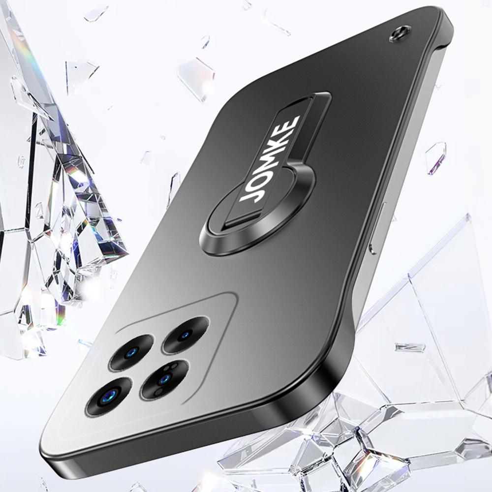 For Xiaomi 14 Pro Case Hard PC Frameless Baking Paint Kickstand Phone Cover