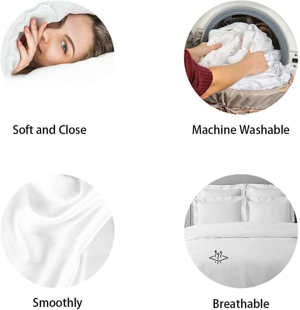 1 Cartoon unicorn Duvet Cover Pillowcase Bedding Set  Adult Boys Girls Bedroom Decoration Children Gift Single Double Large Size