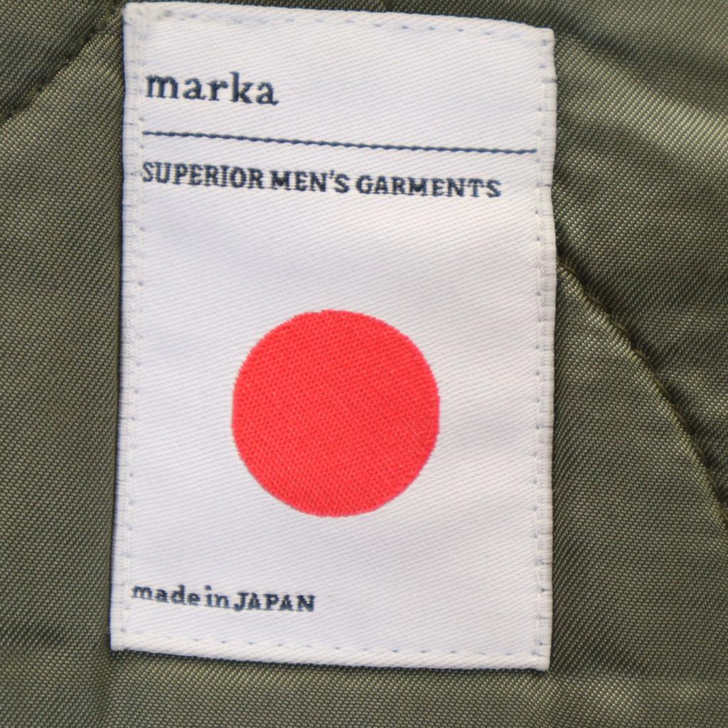 marka made in Japan MA-1 No Collar Flight jacket 1 khaki Men's Used
