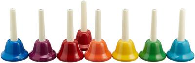 Zenon Music Bell Color Mão Tipo 8 Conjunto de Som CBR-8