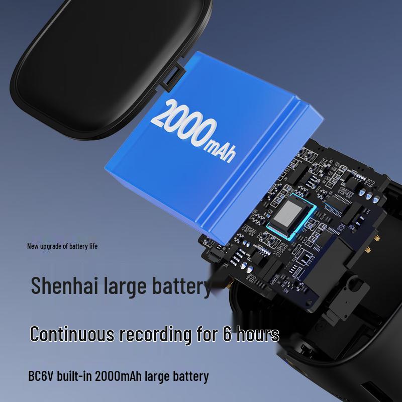 AI 4G HD Portable Wearable Security Camera with Two-Way Audio (CN version)