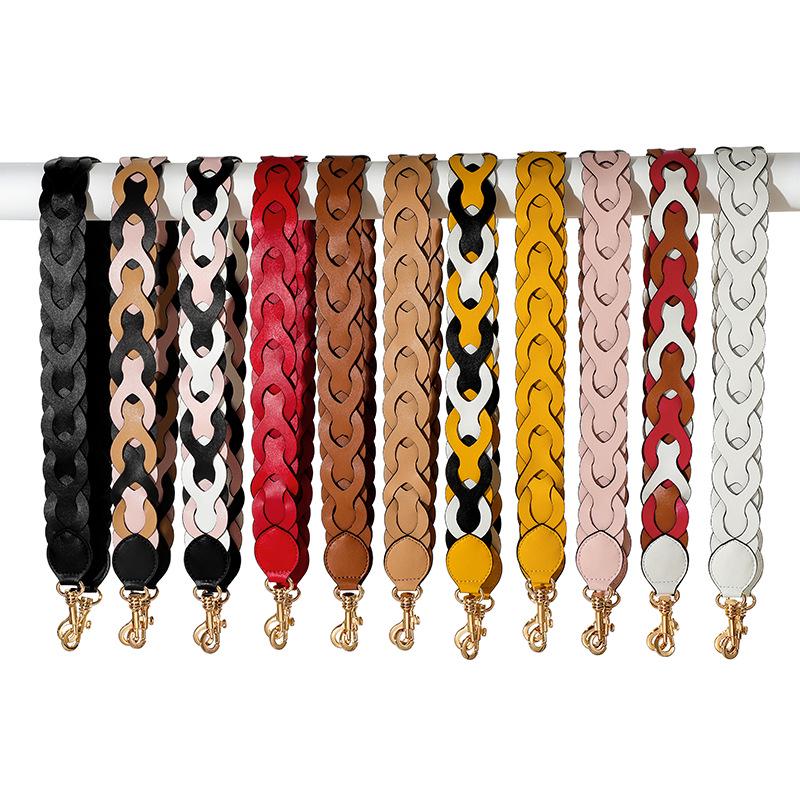 

Colorful Handmade Wavy Cowhide Crossbody Bag Strap MHS-E-29