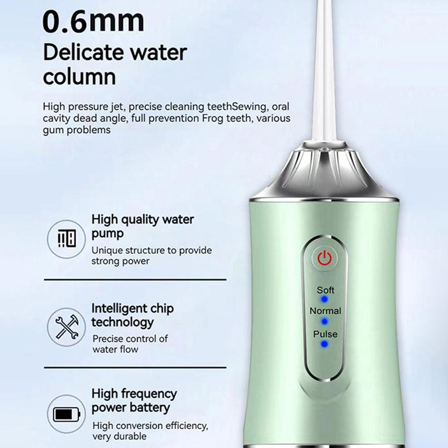 Electric Water Flosser: Portable Home Water Flosser for Oral and Dental Cleaning