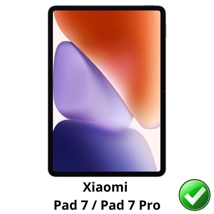 Screen Protector for Xiaomi Pad 7 / Pad 7 Pro [Pack 2] Ultra Thin Resistant Protective Plastic Film Phonillico®