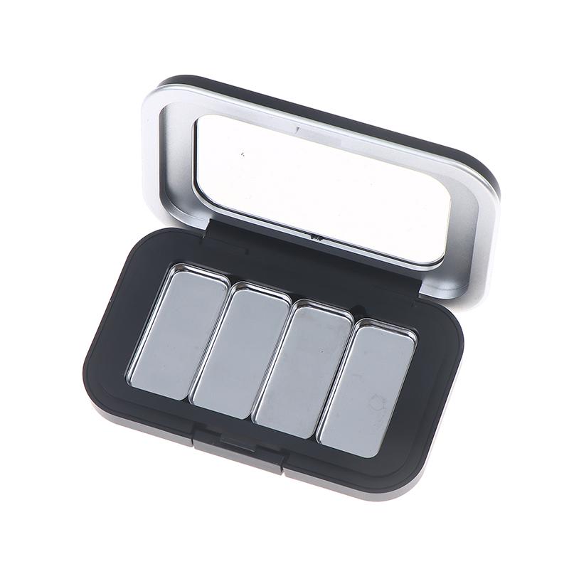 Empty Magnetic Cosmetics Palette With Mirror 1/2/3/4/6/8 Grids Iron Plate Eyeshadow Blusher Lipstick Diy Glitter Makeup Box