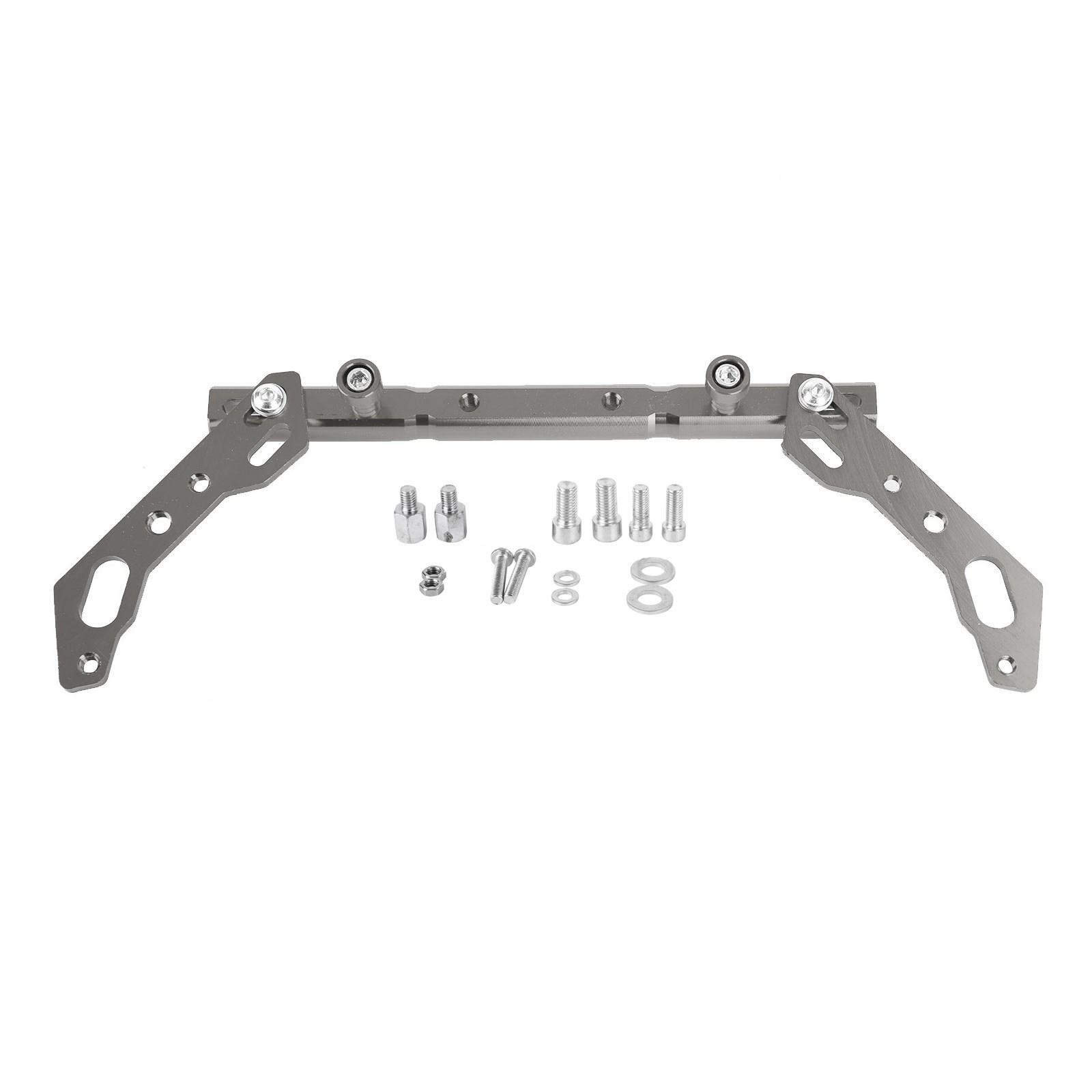 

Регулируемая поперечная планка балансира руля универсальная серебристая для мотоцикла