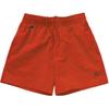 Solid Color Mid Waist Straight Leg Casual Shorts Women Shorts Red DH8351-696