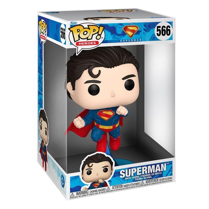 Figurine Funko Pop! Jumbo N°566 - Superman Legacy 2025 - Superman