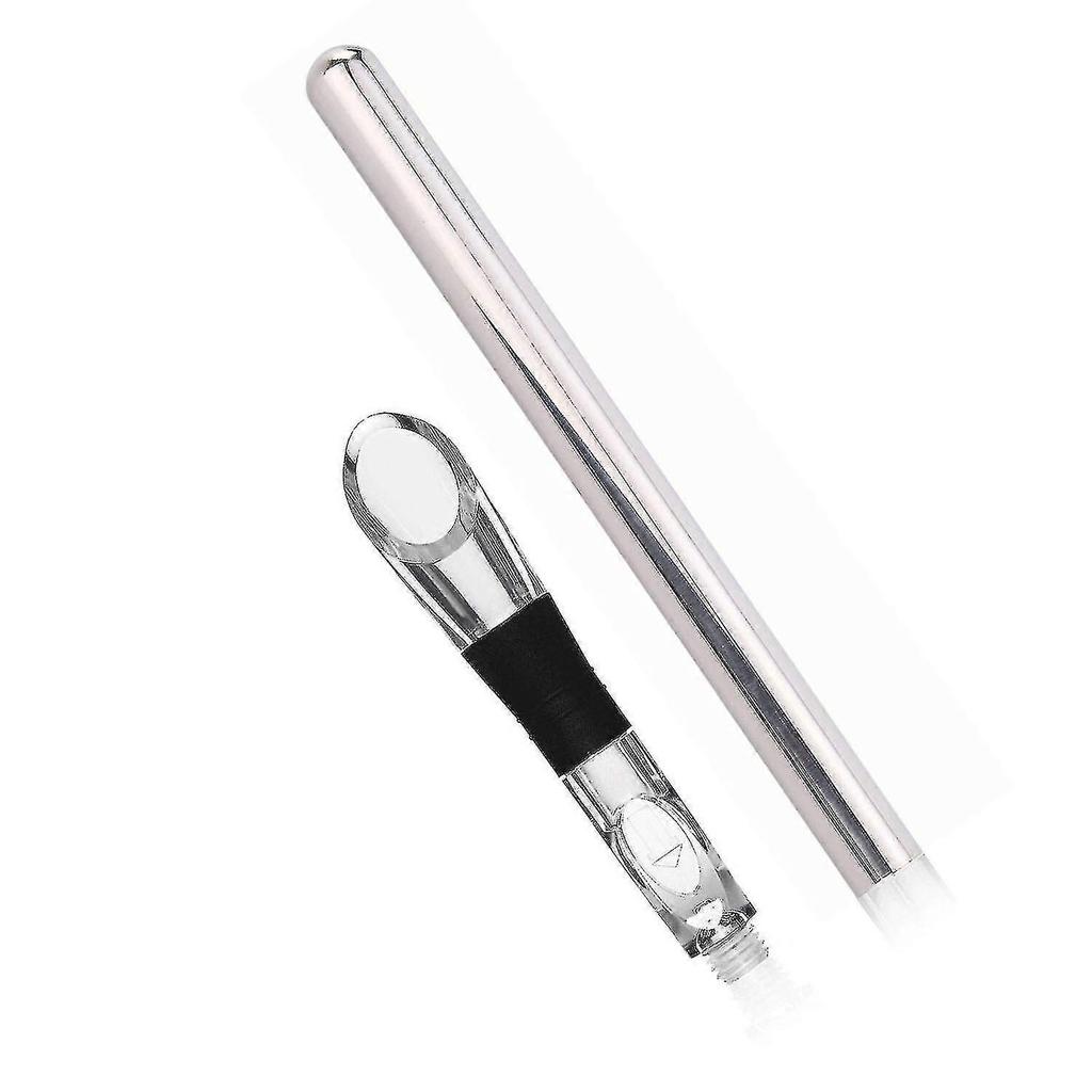 Wine Chiller, 3-in-1 Stainless Steel Wine Bottle Cooler Stick - Rapid Iceless Wine Chilling Rod With Aera