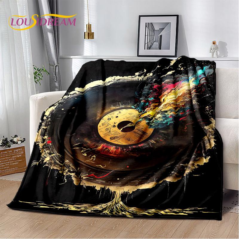Note Music Colorful Musical Score Cartoon Blanket,Soft Throw Blanket for Home Bedroom Bed Sofa Picnic Travel Office Cover Child
