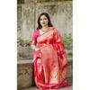 Royal Soft Lichi Silk Saree – Rich Pallu Jacquard with Stylish Zahlar