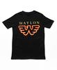 Waylon Jennings Flying W Unisexs T Shirt Music Classic Rock Band Tee New Black