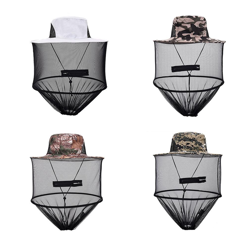 

Великобританія Капелюх від комарів Рибальський козирок Сонцезахисний навіс Бджолиний сітчастий капелюх Комахи Шия Голова Co камуфляжний