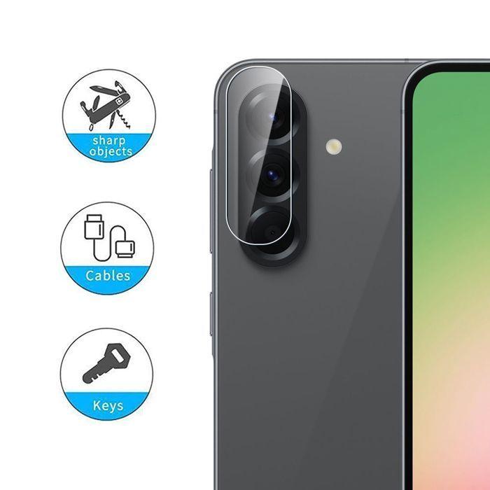 Verres Trempés - Booling - pour Samsung Galaxy A56 5G - Protection Anti-Rayures - 3 Pièces - Installation Facile